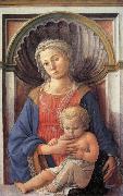 Fra Filippo Lippi Madonna and Child oil